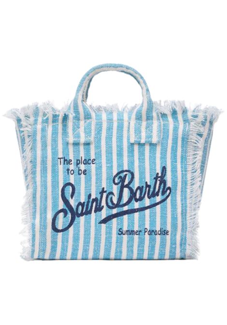 Mini linen vanity bag for girls MC2 SAINT BARTH | VAMI00800398LAZZURRO